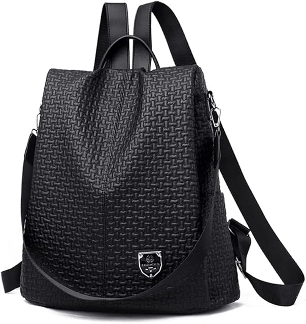 Estwell Women Anti-theft Backpack Purse Ladies Waterproof PU Leather Travel Rucksack Casual Daypack Shoulder Bag Schoolbag
