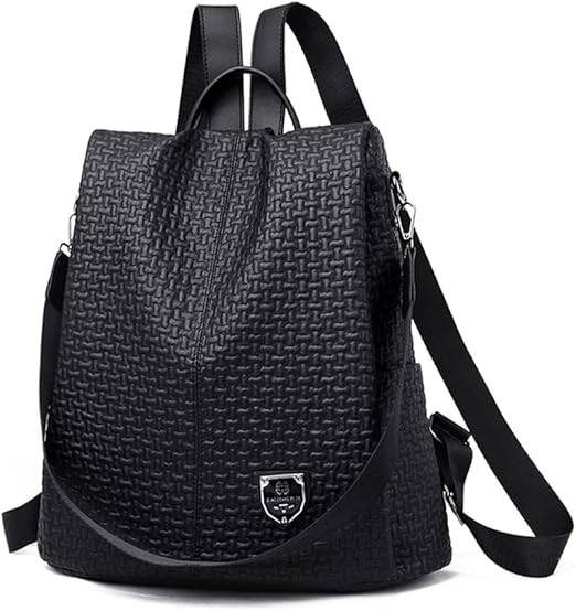 NICOLE & DORIS Damen Leder Rucksack - Anti-Diebstahl Daypack Für Stadt & Reisen