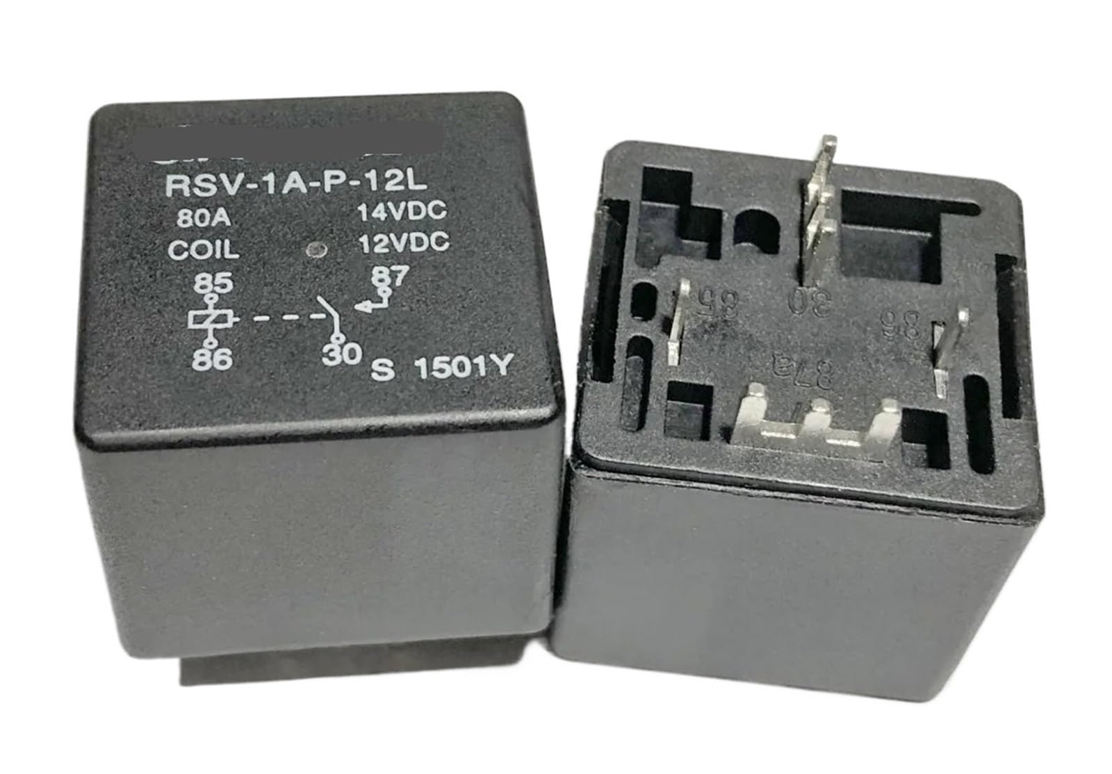 Yzwrwrmktb One Color 1Pc Rsv-1A-P-12L (V7-1A-E-12V-80A) Relay 4 Pins