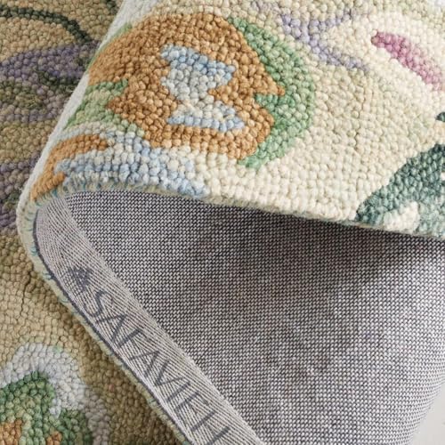 Image of Handmade Primium Collection Pure Woolen Carpet for Living Room,Bedroom and Hall (11 X 15) Feet Color Multi-3