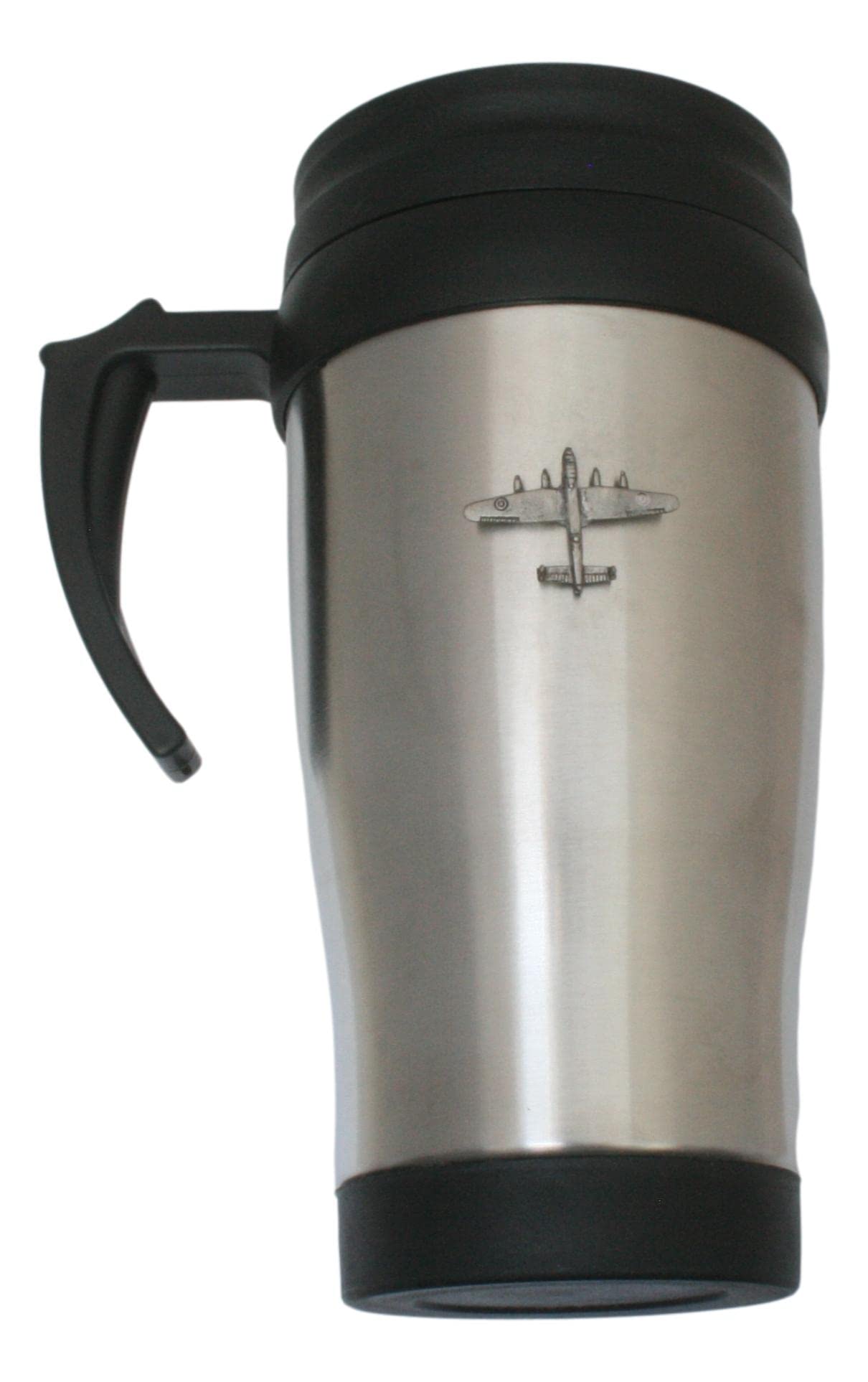 Gamekeepers Cottage gifts Lancaster Bomber Insulated Travel Mug Stainless Steel Personalised Gift 213