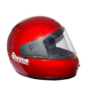 Target Yuva Full Face Helmets For Men-Red