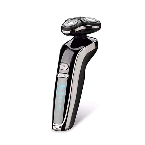 Top Shaver FB-507 Luz LED 4-en-1 Removedor de pelo UBS multifunción impermeable rotativa afeitadora barba nariz Trimmer hombres máquina de afeitar