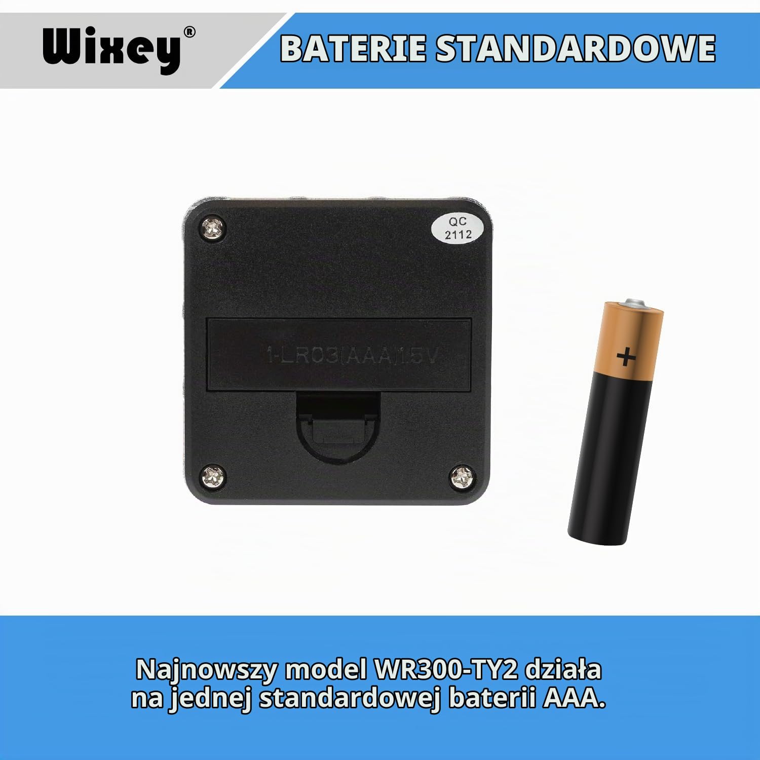 Wixey Wr300 cyfrowy miernik kątowy typu 2 z podświetleniem (standard WR300)