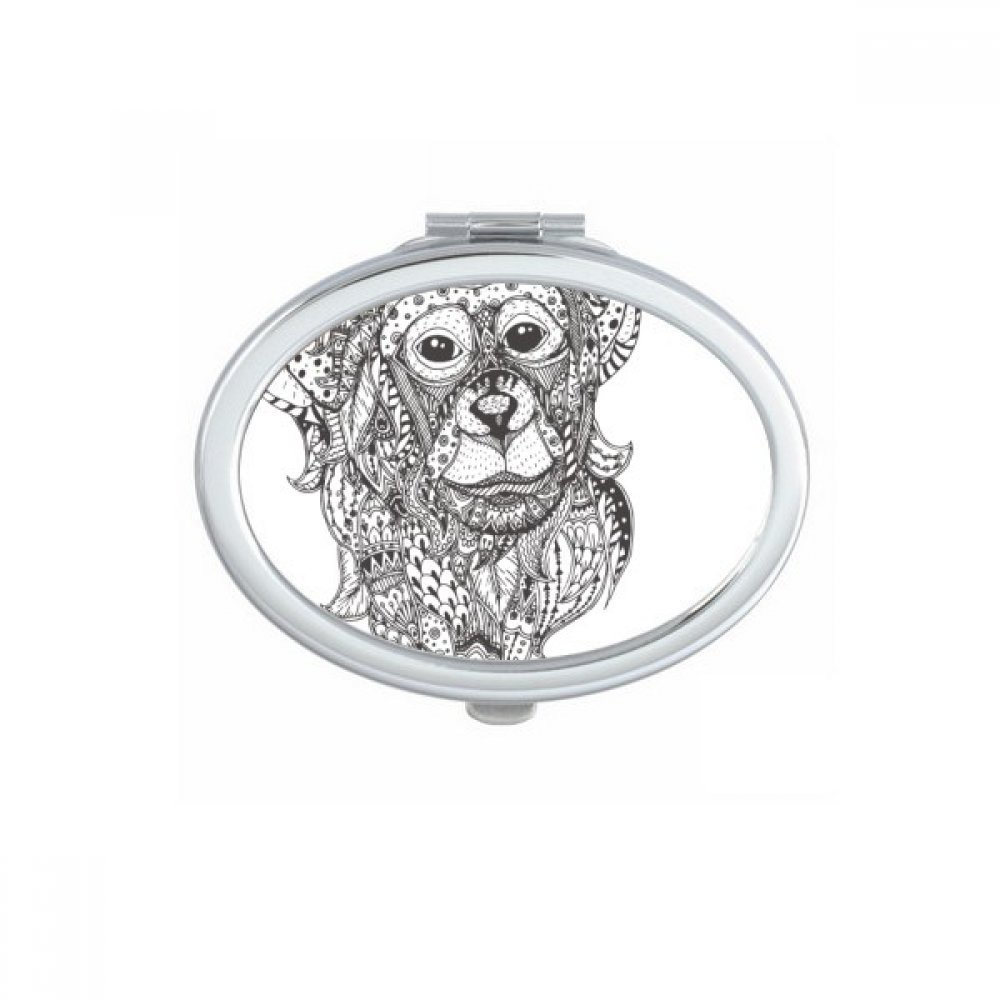 Miroir mignon petite grenouille verte de poche multicolore cosmétique