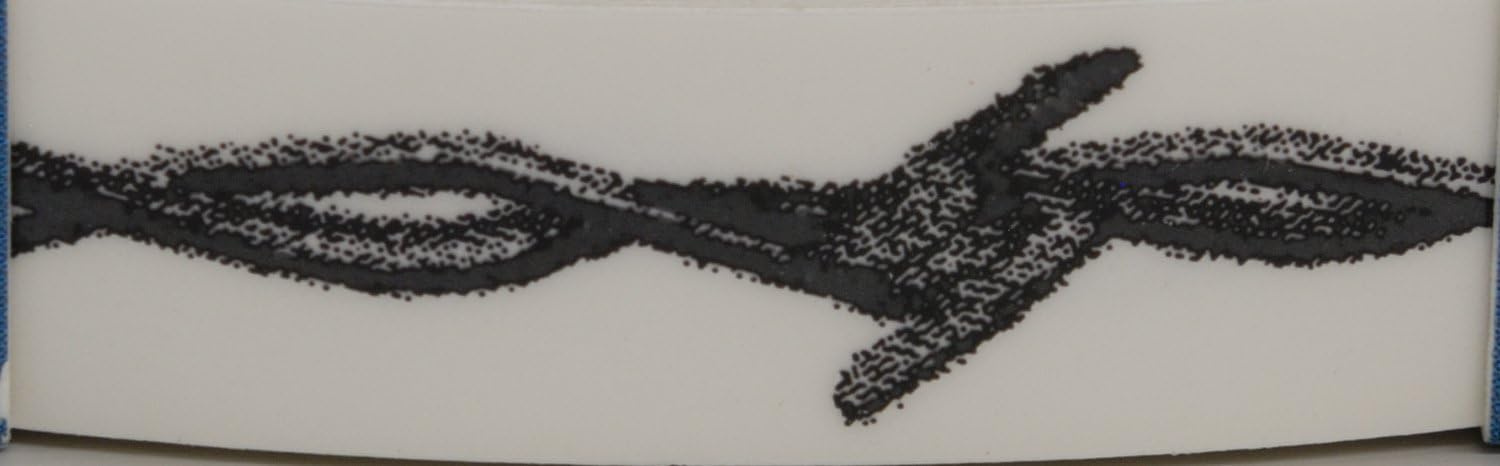 Sharpline 206 Barbed Wire Accent Stripe - 1/2" X 150' - Black on Clear