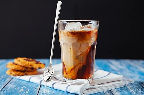 Miniatura 4 de Cuchara grabada para el helado de Nana, regalo para los amantes del helado, cuchara de helado de acero inoxidable con grabado láser de helado de