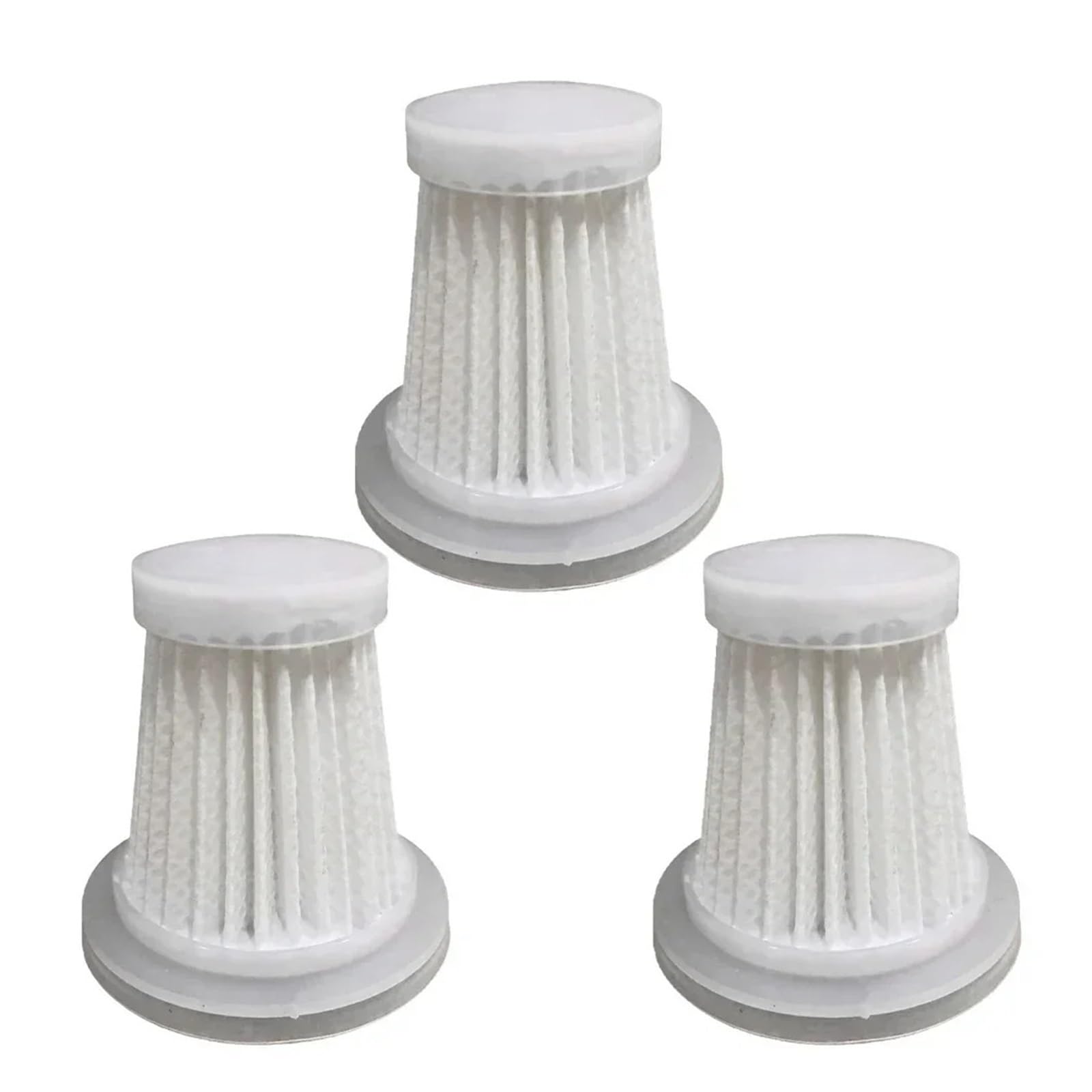 EEZII Vacuum Cleaner Washable Reusable Filter Element Dust Filter Fit For Wireless Vacuum Cleaner(3pcs)