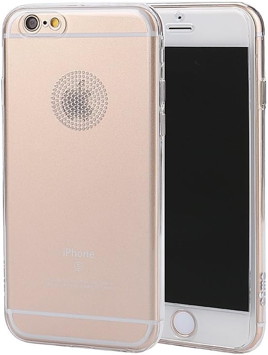 iPhone 6 6s Plus Case, Ultra Slim 360 Degree Full Body Coverage Protection Translucent Clear Hard Front Back Case Cover For iPhone 6 6s Plus ( Transparent)