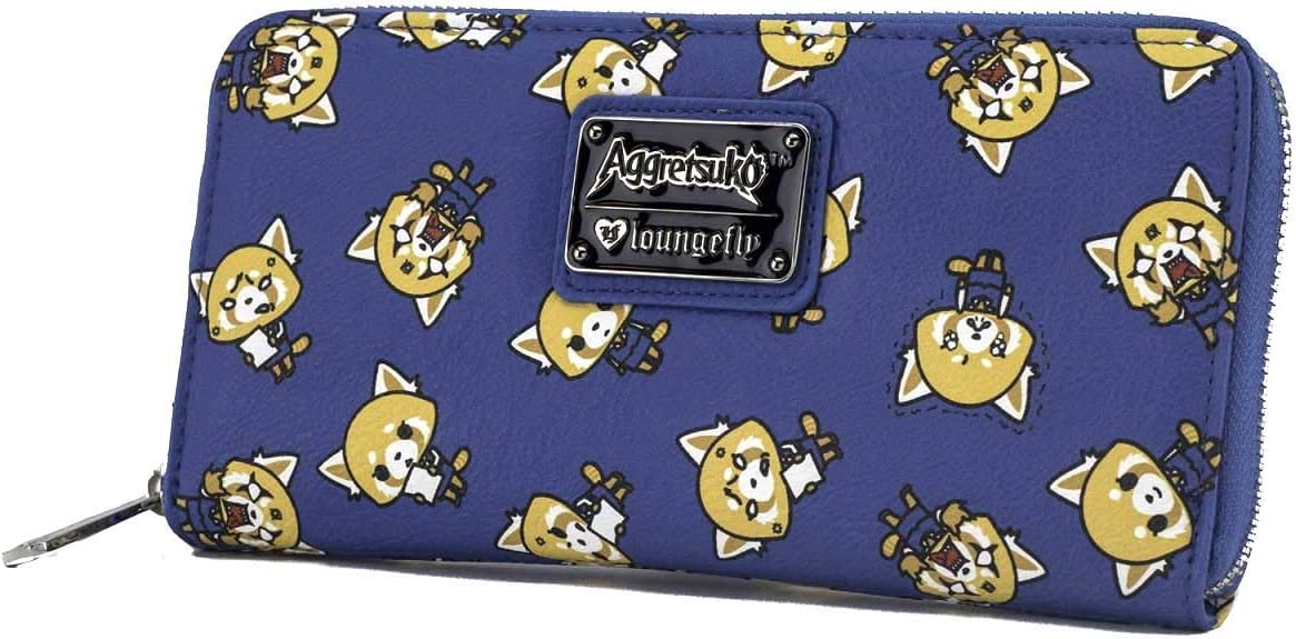 aggretsuko wallet loungefly