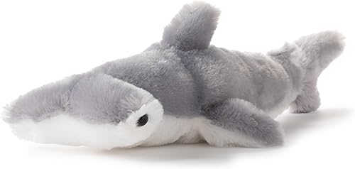 The Petting Zoo Tiburón Martillo - Peluche de animal relleno, regalos para niños, animales Scoopz, juguete de peluche de tiburón, 10 pulgadas