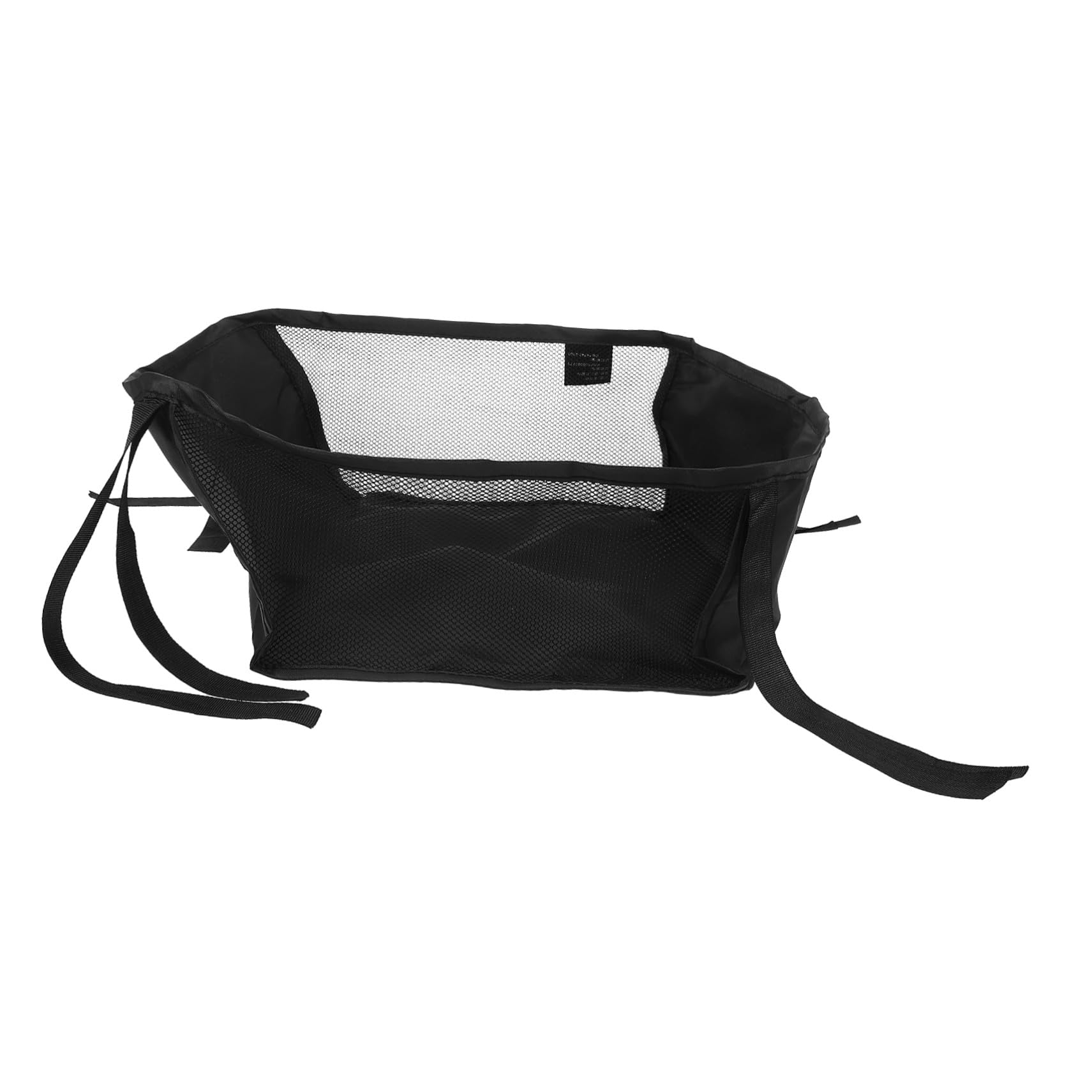 Cestino Inferiore per Carrozzina, Borsa Portaoggetti Oxford, Nero, Robusta e Sicura, per Viaggi e Shopping, Organizzatore Pratico