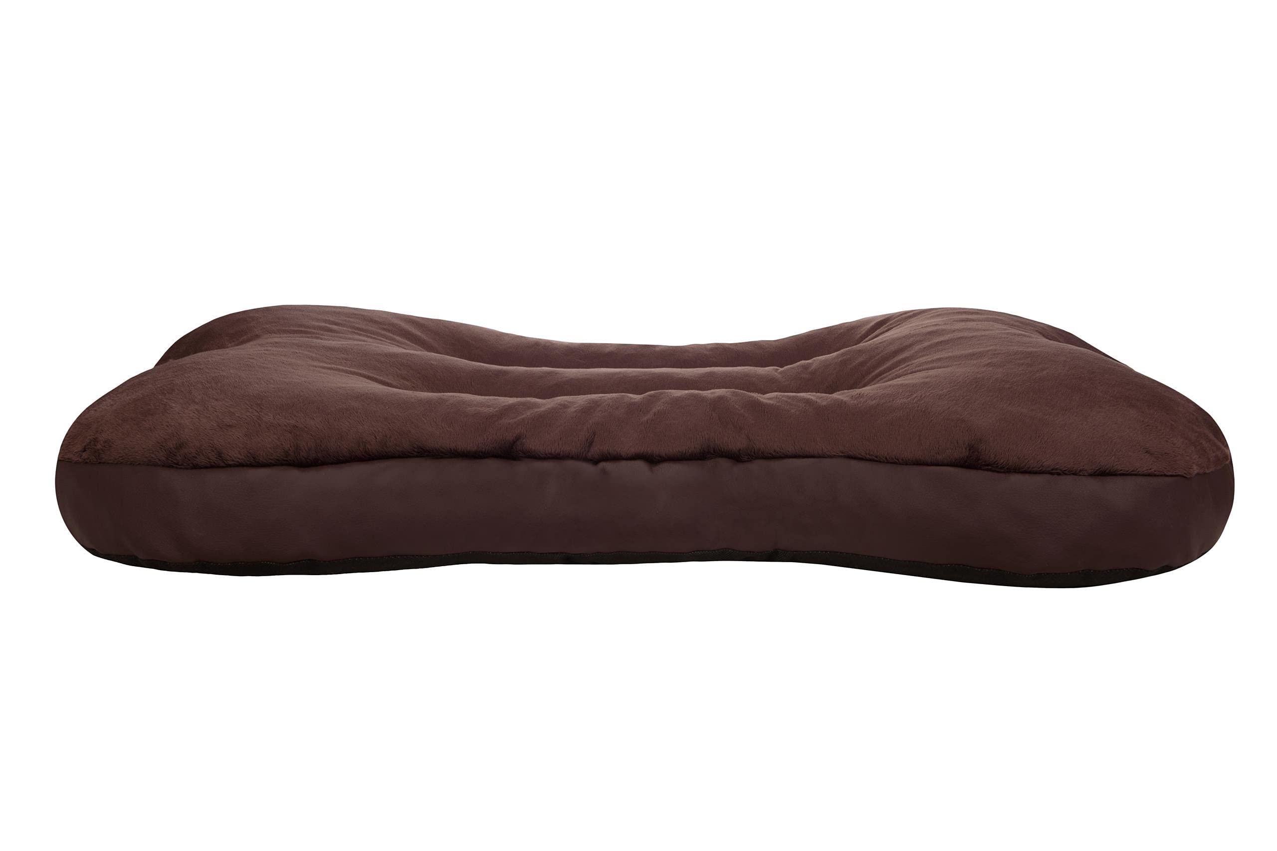 Materassino per cani, cuscino per cani, cuscino per cani, letto per animali domestici, morbido, dimensioni: M – 95 x 67 cm, marrone