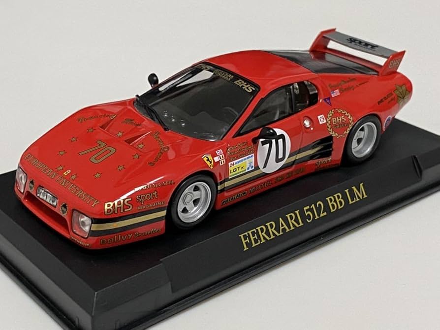 【ブラックフライデーセール】1/43 フェラーリ　BB 512 LM F1 Amazon | フェラーリ 512 BB LM ミニカー 1/43 Ferrari | ミニカー