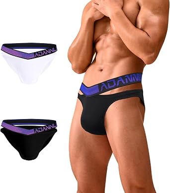 Meshal Mens Stretch Moisture-Wicking Cotton Bikini Briefs Quality Fabric Super Soft Prevents Chafing Pouch Underwear