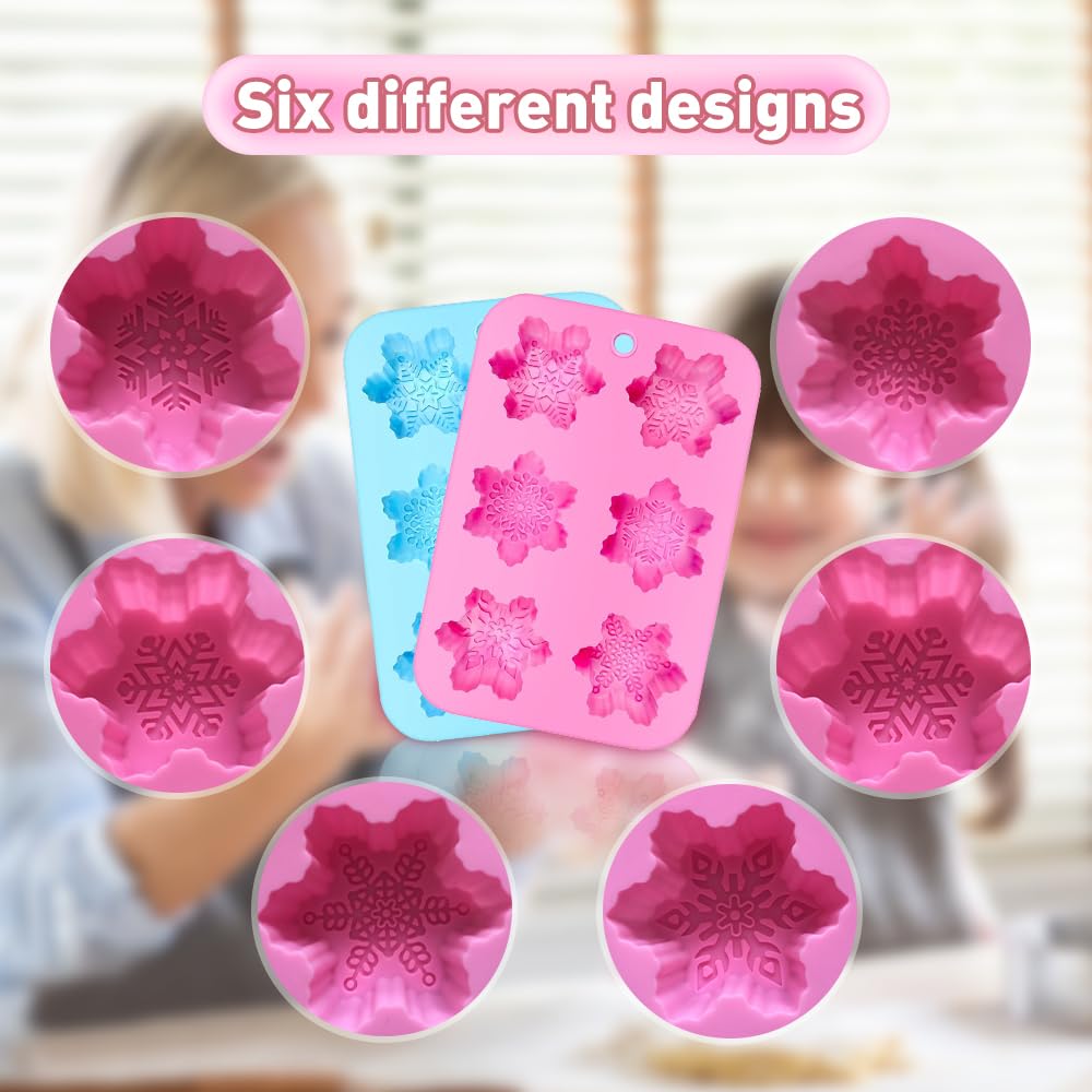 1 Pezzo Stampi In Silicone A Forma Di Fiocco Di Neve ... - Shein