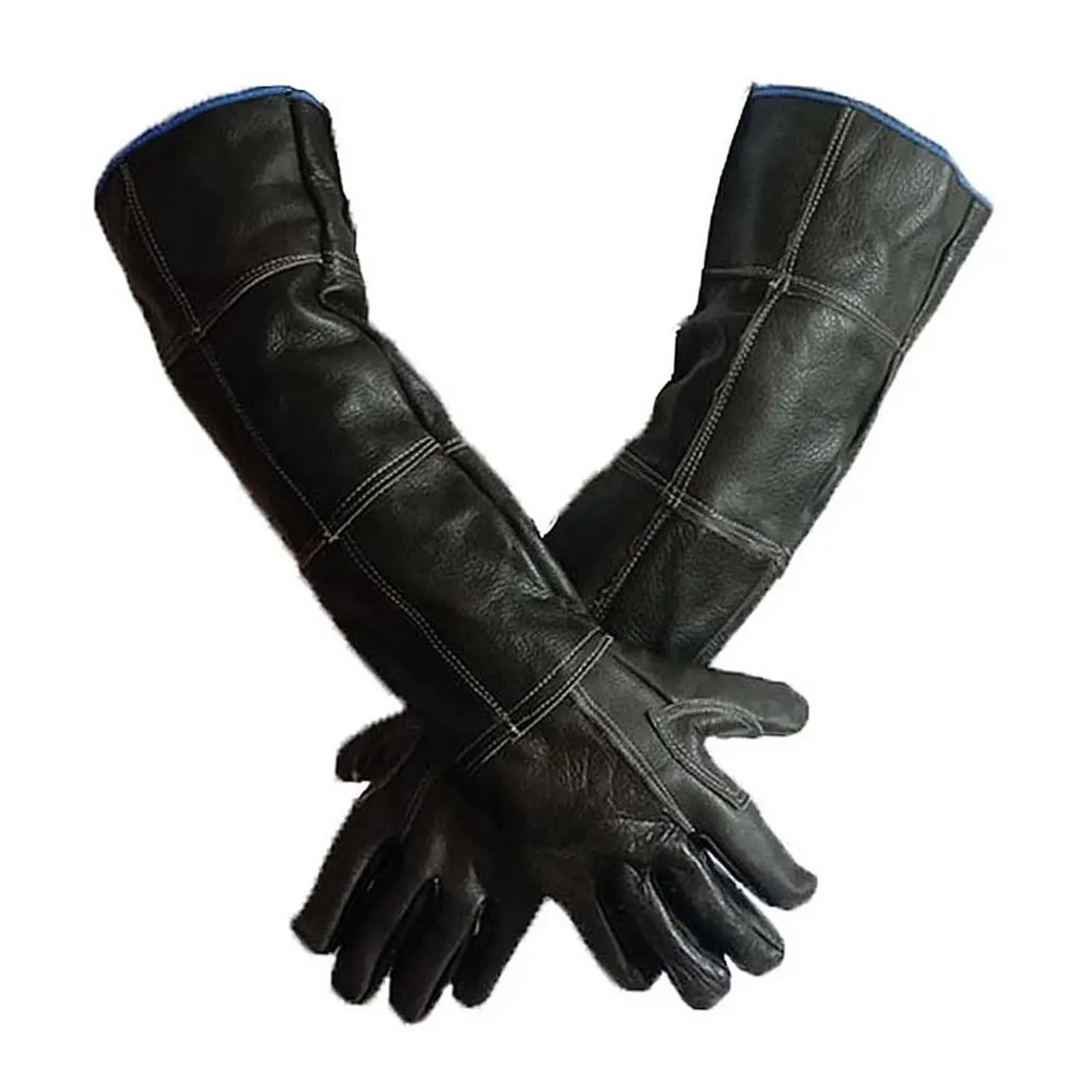 Rękawiczki Dla Zwierząt Do Kąpieli Kosmetycznych Wzmocnione Skórzane Rękawice Odporne Na Ugryzienia Robocze Przeciw Psom Treningowe Domowych Mocny Chwyt