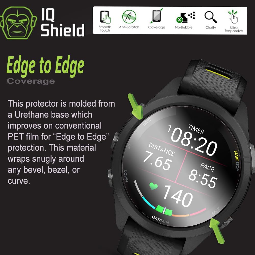 Smart Watch Vivoactive Video Iqshield Screen Protector Compatible