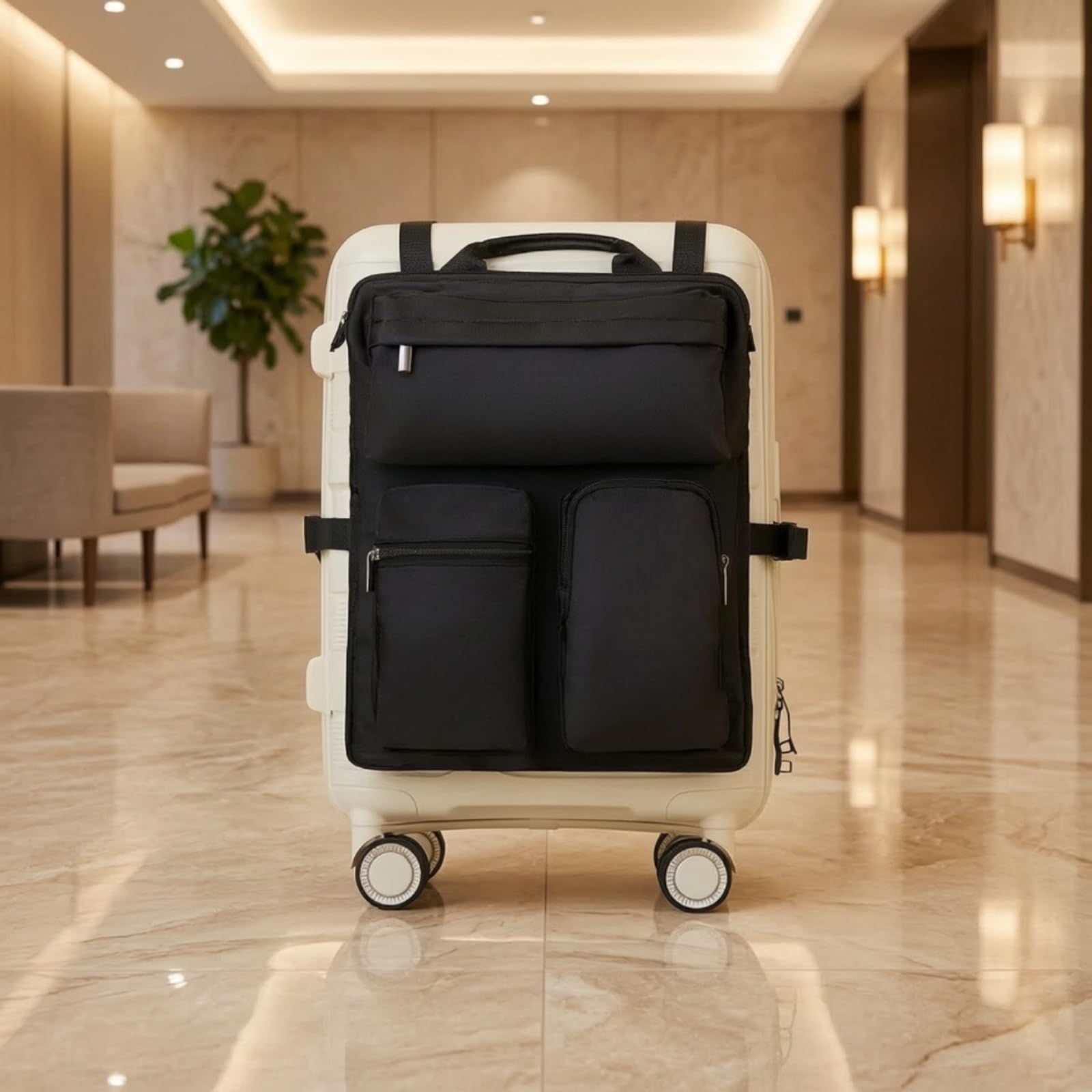 Baoblaze Organizador Equipaje con Correas Multifuncional Bolsa Organizadora Equipaje para Turistas,