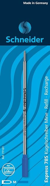 Schneider Express 785 Schreibgeräte Ballpoint Pen, Permanent, Medium Tip, Blue  Single Blister Card
