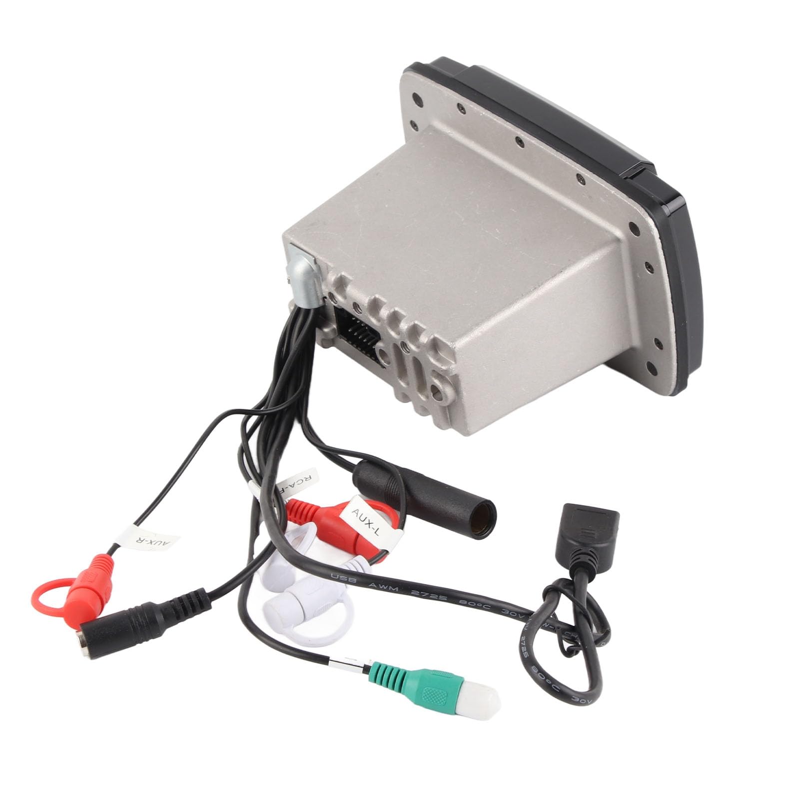 Radio Marina a Prueba de Agua Receptores Estéreo para Automóvil Altavoces Marinos Bluetooth para Automóvil Radio AM/FM Receptor Estéreo 12V DC Reproductor de MP3 Sonido Estéreo para Yate Caravana In