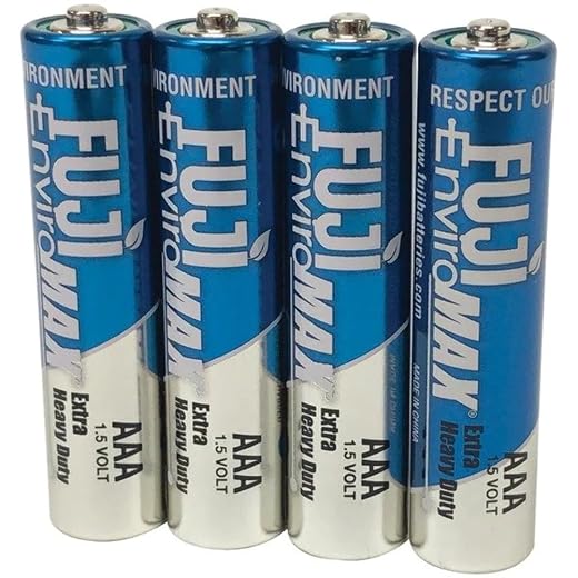 Enviromax AAA Extra Heavy-Duty Batteries (4 Pk)