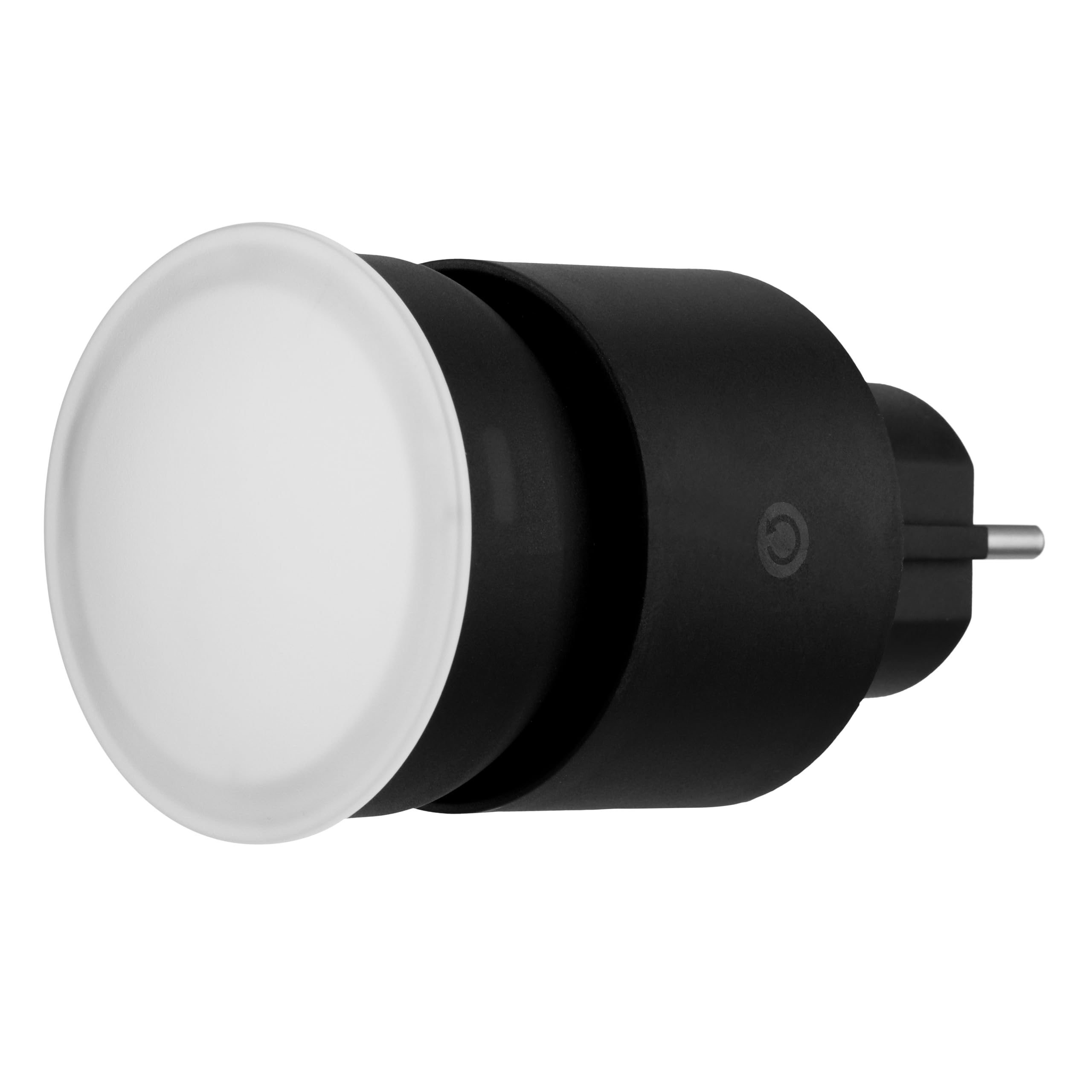 REV Steckdosenlampe - 4-stufig dimmbar, 10W, 850lm, 3000K, Steckdosenlicht zum Einstecken in Steckdosen, Verlängerungskabel & Mehrfachsteckdosen, anthrazit