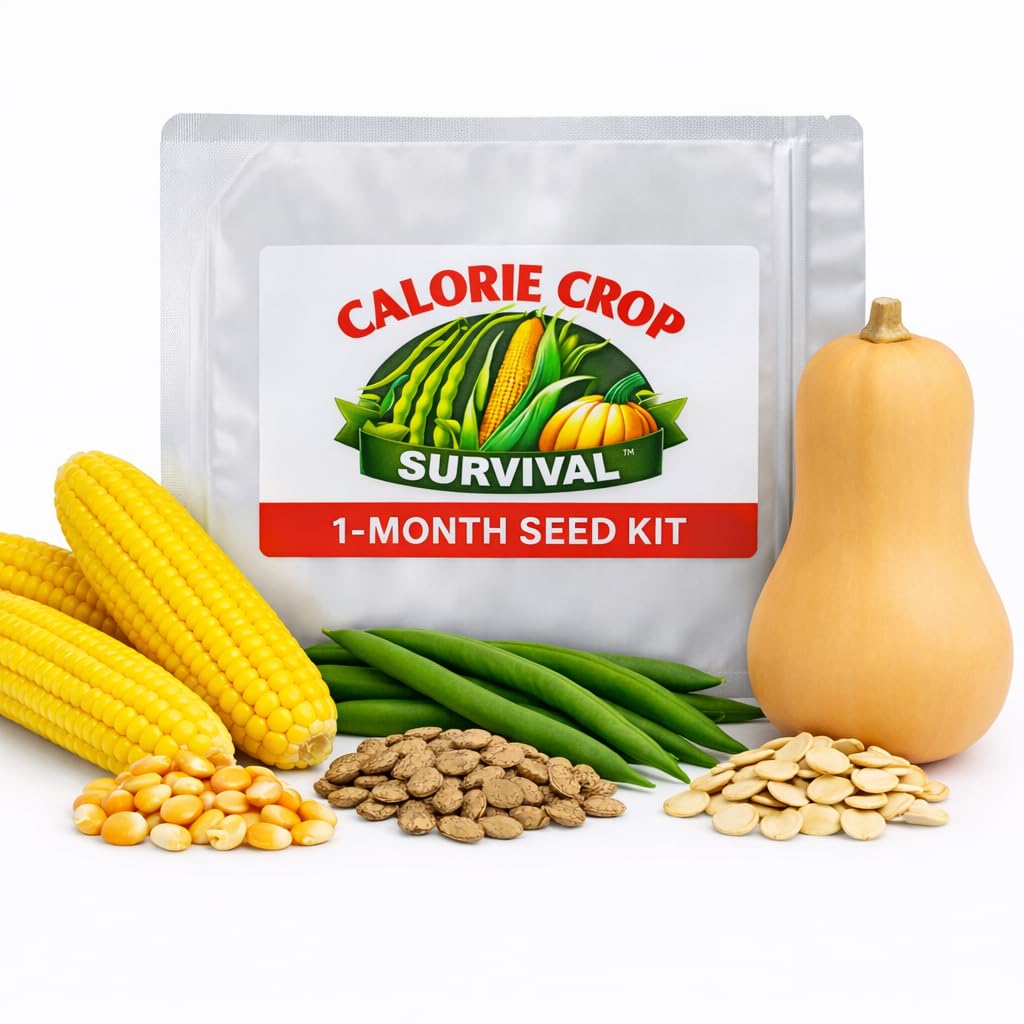 Calorie Crop Survival 1-Month Seed Kit