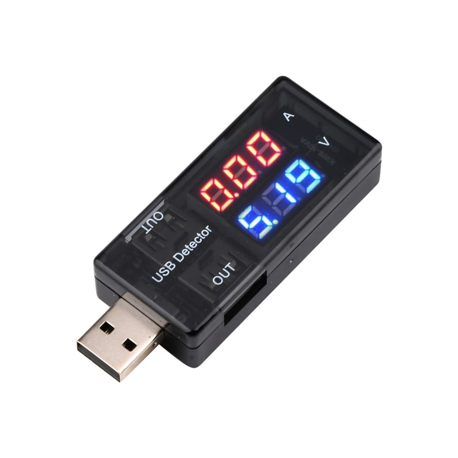 Medidor USB-C Heemol Para Probar Cargadores, Mide Voltaje, Corriente, Capacidad - Compatible Con PD3.1, QC4.0, 3.3-40V, 12A