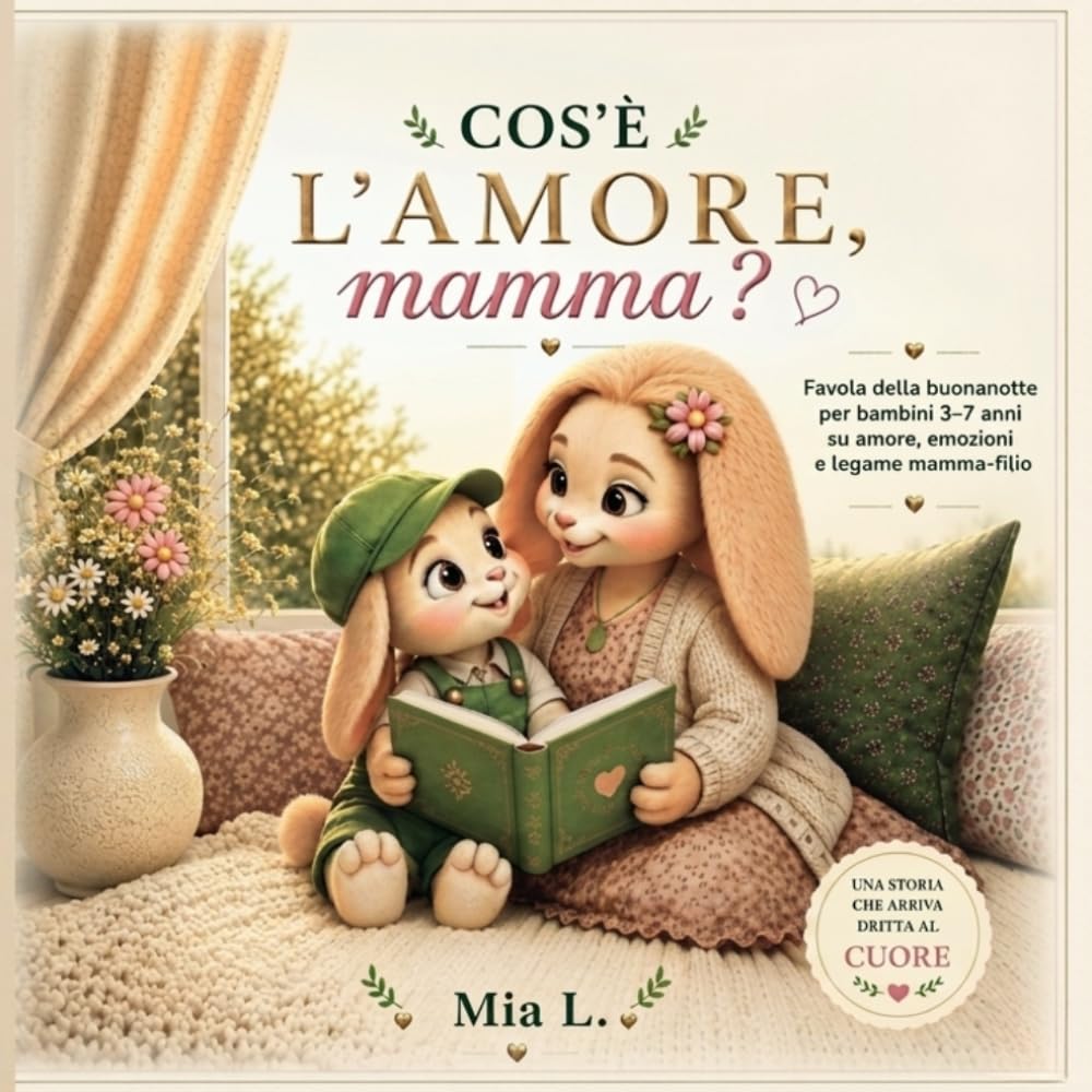 Cos'è l'amore, mamma?: Favola della buonanotte per bambini 3–7 anni su amore, emozioni e legame mamma-figlio | Serie Storie di Olly Vol. 1