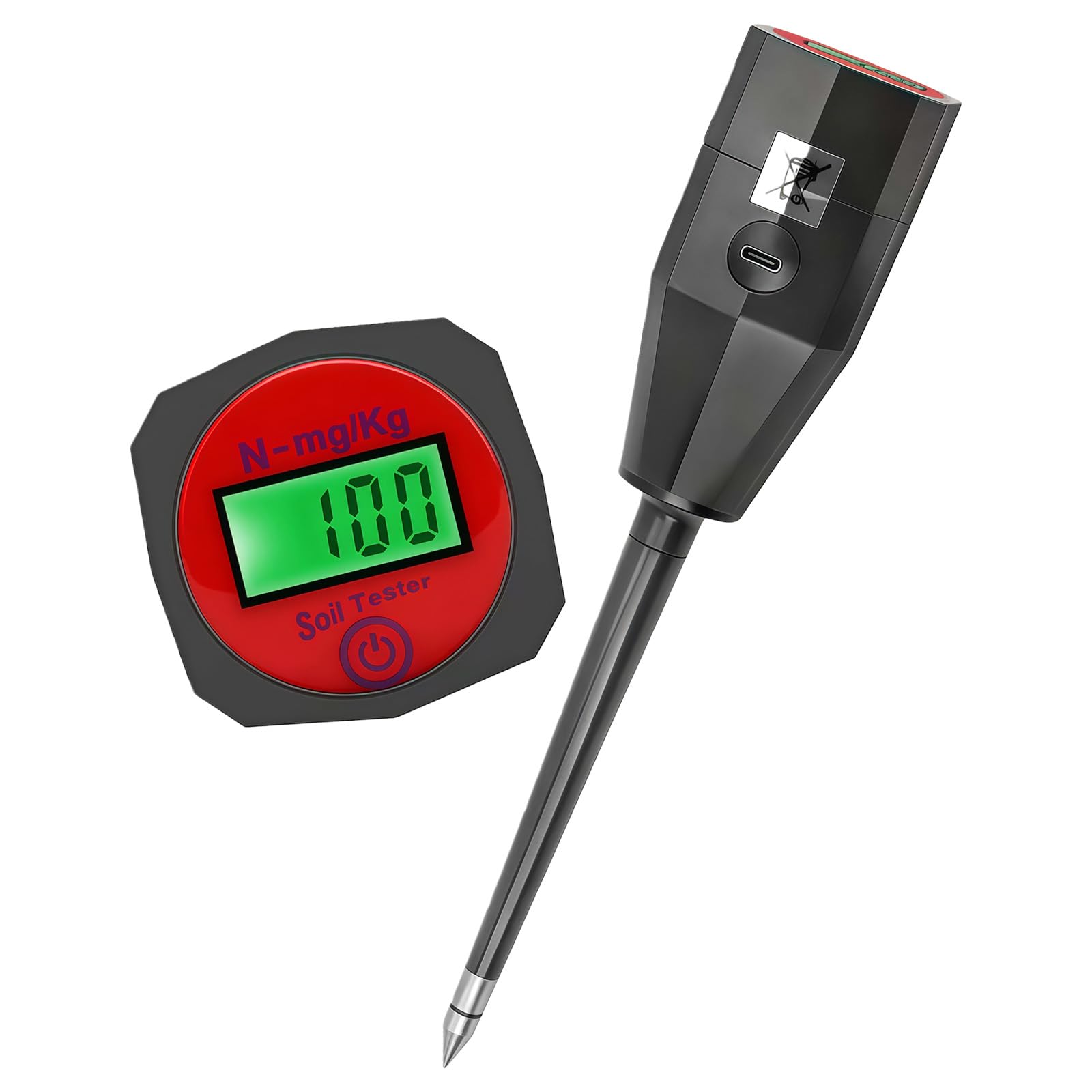 Kaeltsyn Nitrogen Efficient Soil Potassium Measurement Tool Usb C Charging Tester Detectors For Accurate Result Usb Tester