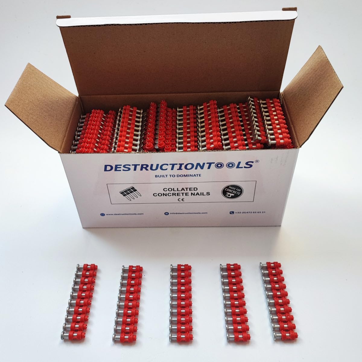 1000x Clavos de acero 19mm - para Würth DIGA CS-2/3
