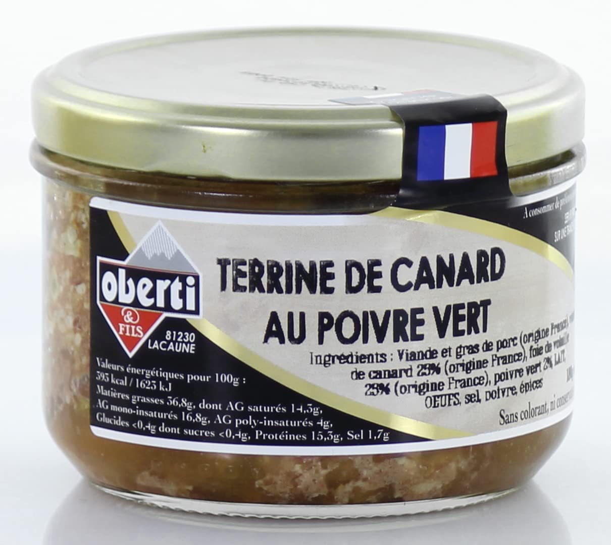 Terrines Assortiment de 5 - Charcuterie du Sud-Ouest - Viande Origine France