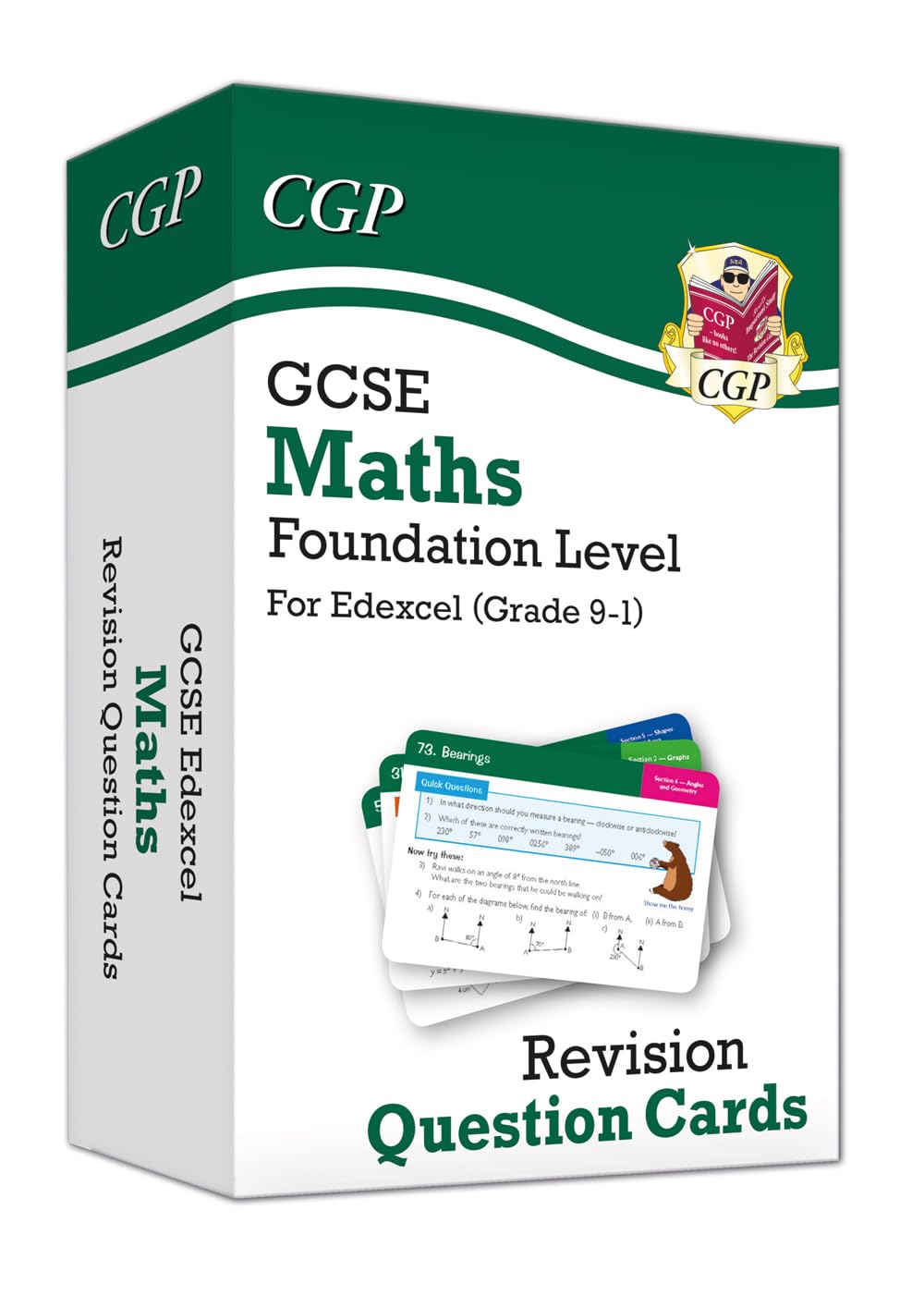 Grade 9-1 GCSE Maths Edexcel Revision Question Cards - Foundation