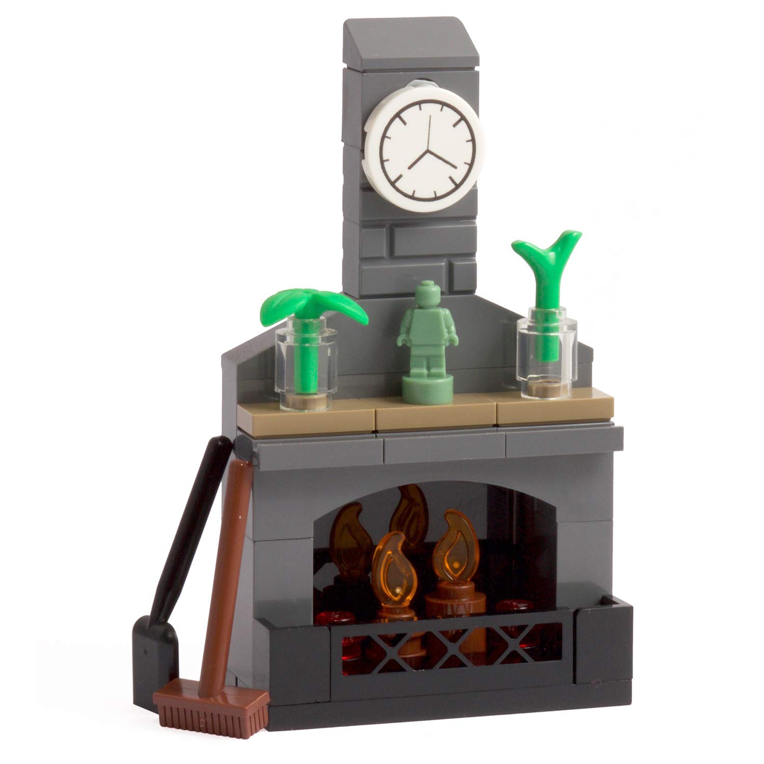 Fireplace | Made with Genuine LEGO parts | Instructions Included