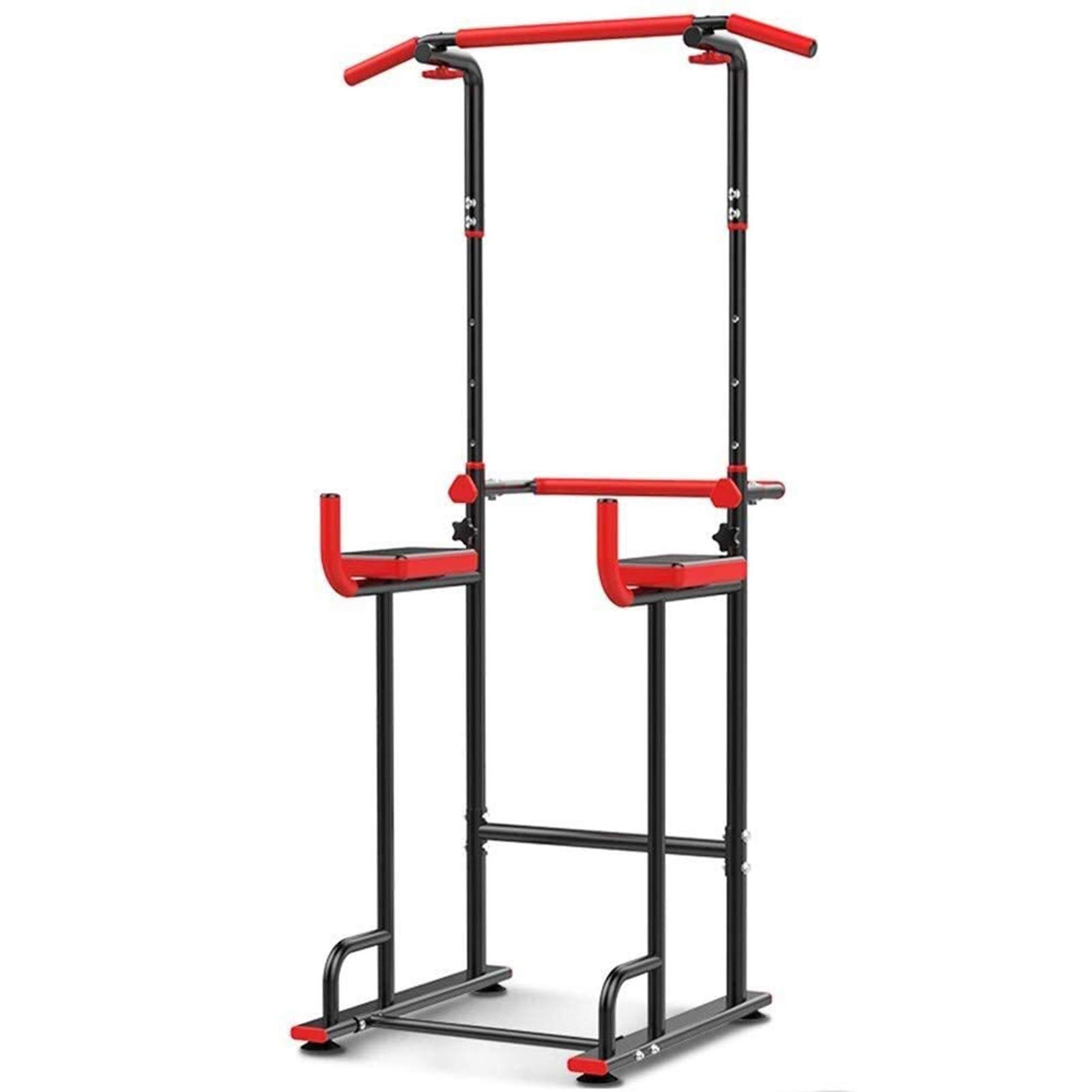 MaGiLL Power Tower Barbell Rack Home Gym Fitness Squat Rack Pull Up Dip Station Dip Bars Multi Gym