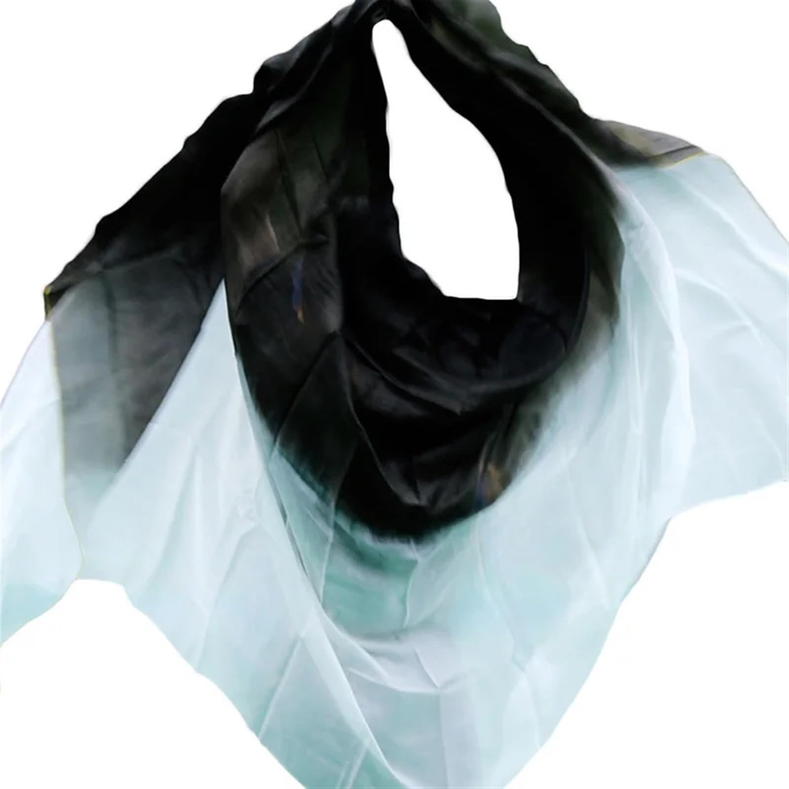 Velo di seta per danza del ventre Velo di danza del ventre in vera seta Accessorio di danza del ventre Sciarpa a mano Scialli Danzatrice del ventre personalizzata Spettacolo teatrale Prop(Light Purple