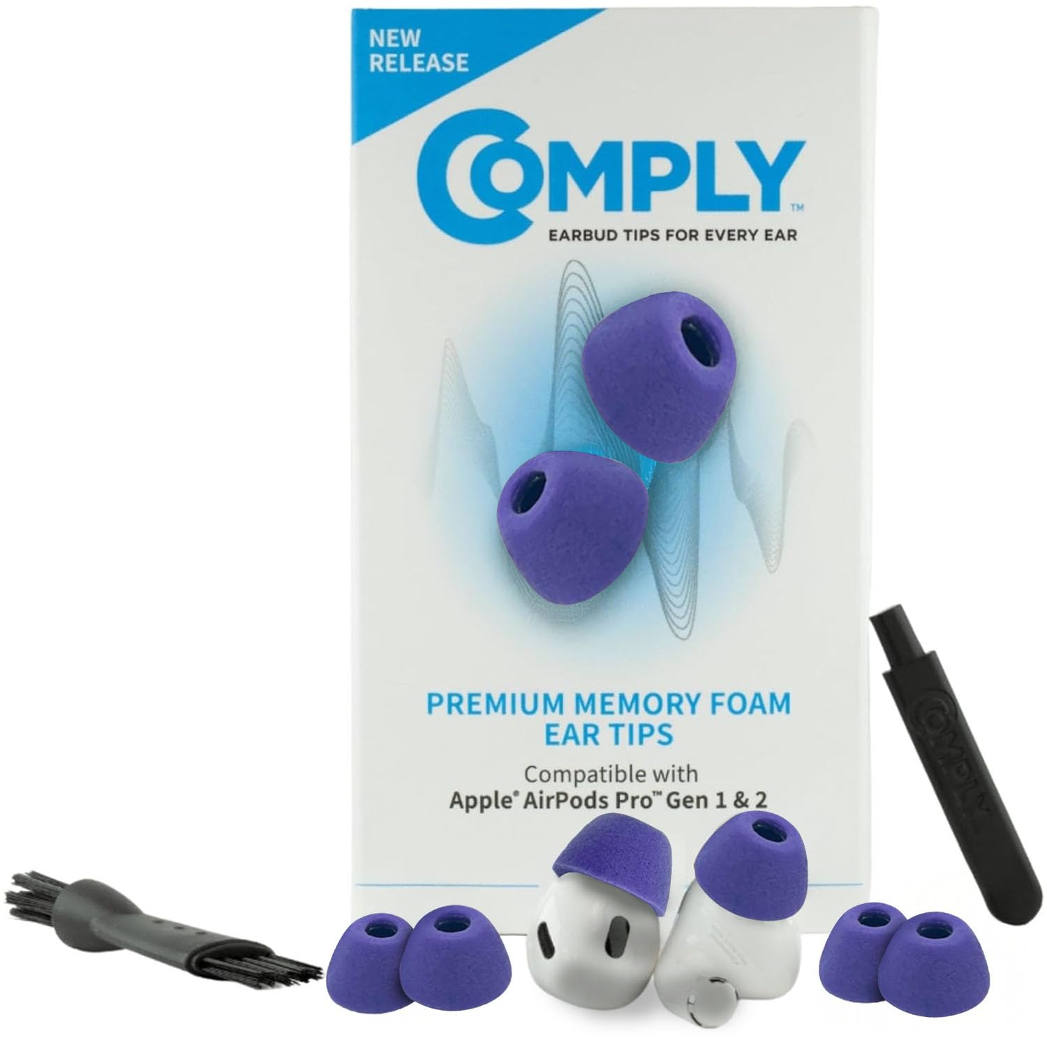 Comply Original Memory Foam Replacement Earbud Tips