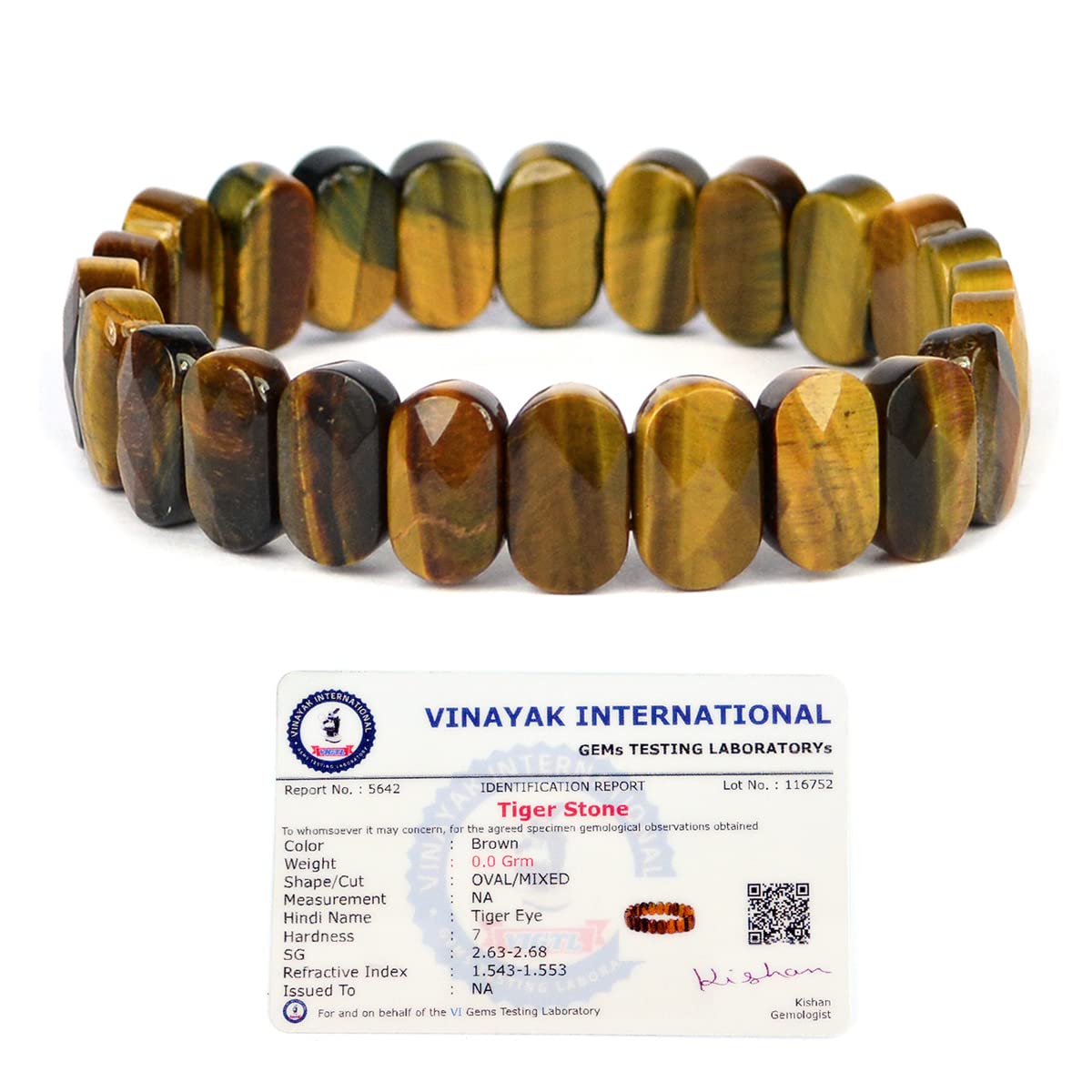 Reiki Crystal Products Certified Tiger Eye Bracelet Reiki Healing Crystal Stone Exotic Bracelet, Charged By Reiki Grandmaster & Vastu Expert (B09TFL6LRB) Amazon Price History, Amazon Price Tracker