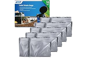 Camco Toilet Waste Bags: Double Leak Proof