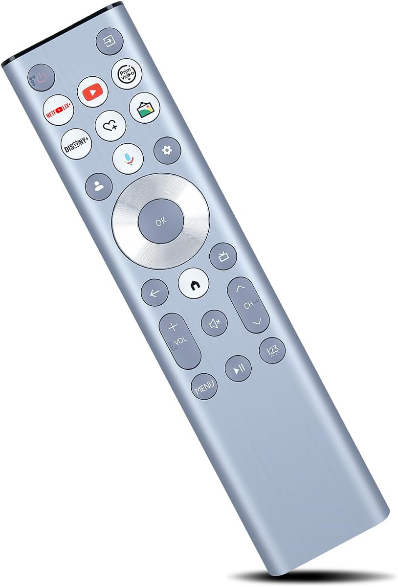 ERF6G80H Replacement Voice Remote for Hisense TV QLED S7N CanvasTV Series | for model: 55S7N 65S7N 75S7N 85S7N 55S75N 65S75N 75S75N 85S75N