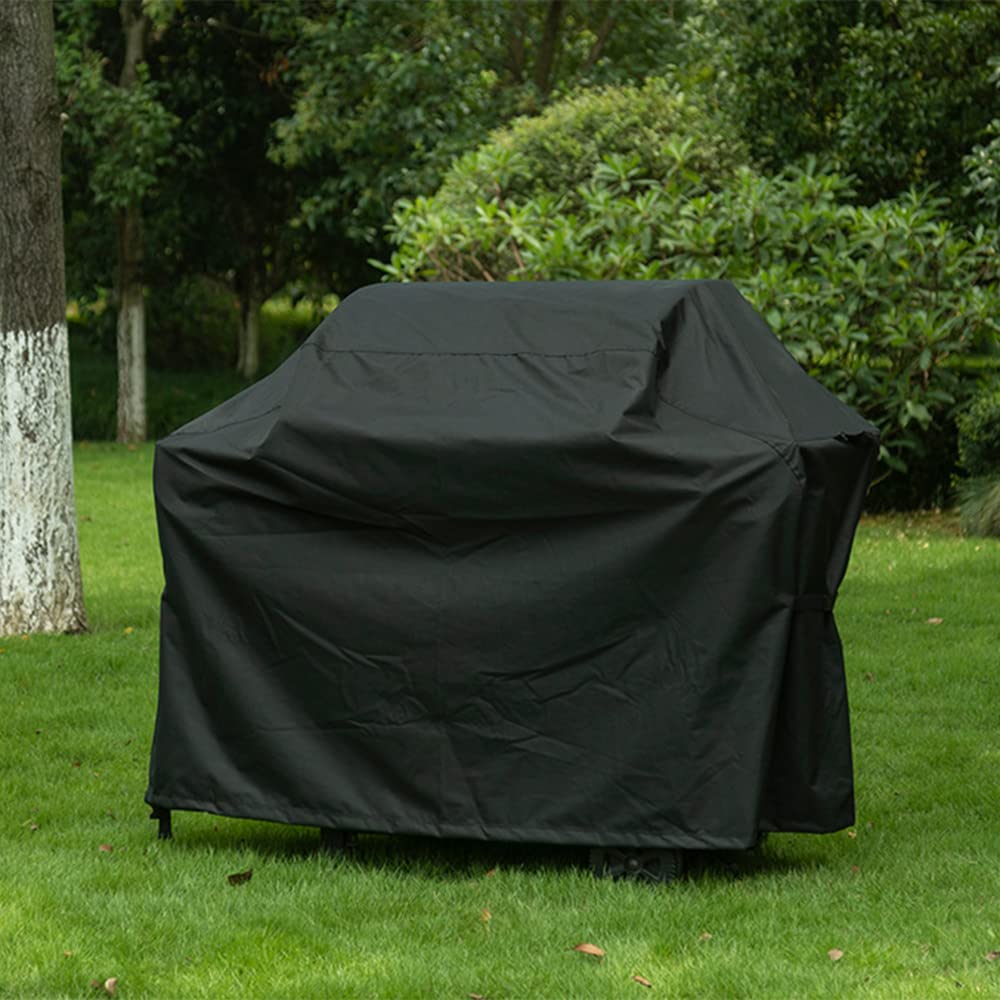 TopHomer Copertura impermeabile per barbecue 210D, panno Oxford antivento, antistrappo, grande copertura per barbecue per esterni, L: 170 x 61 x 117 cm