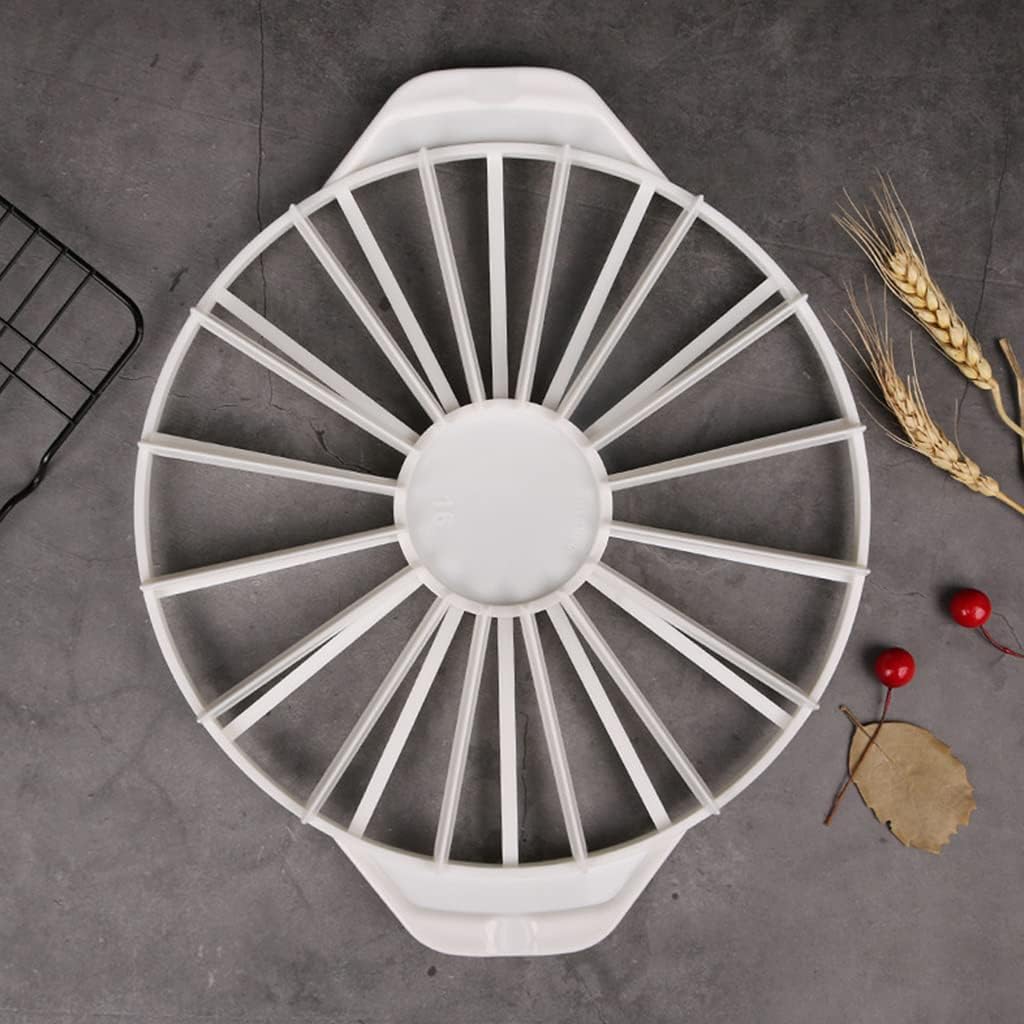 14/16 Pie Cake Slicer Cutter Bread Cake Portion Marker Press Cake Divider Equal Portion Cutter Marker Baking Tools Cake Divider