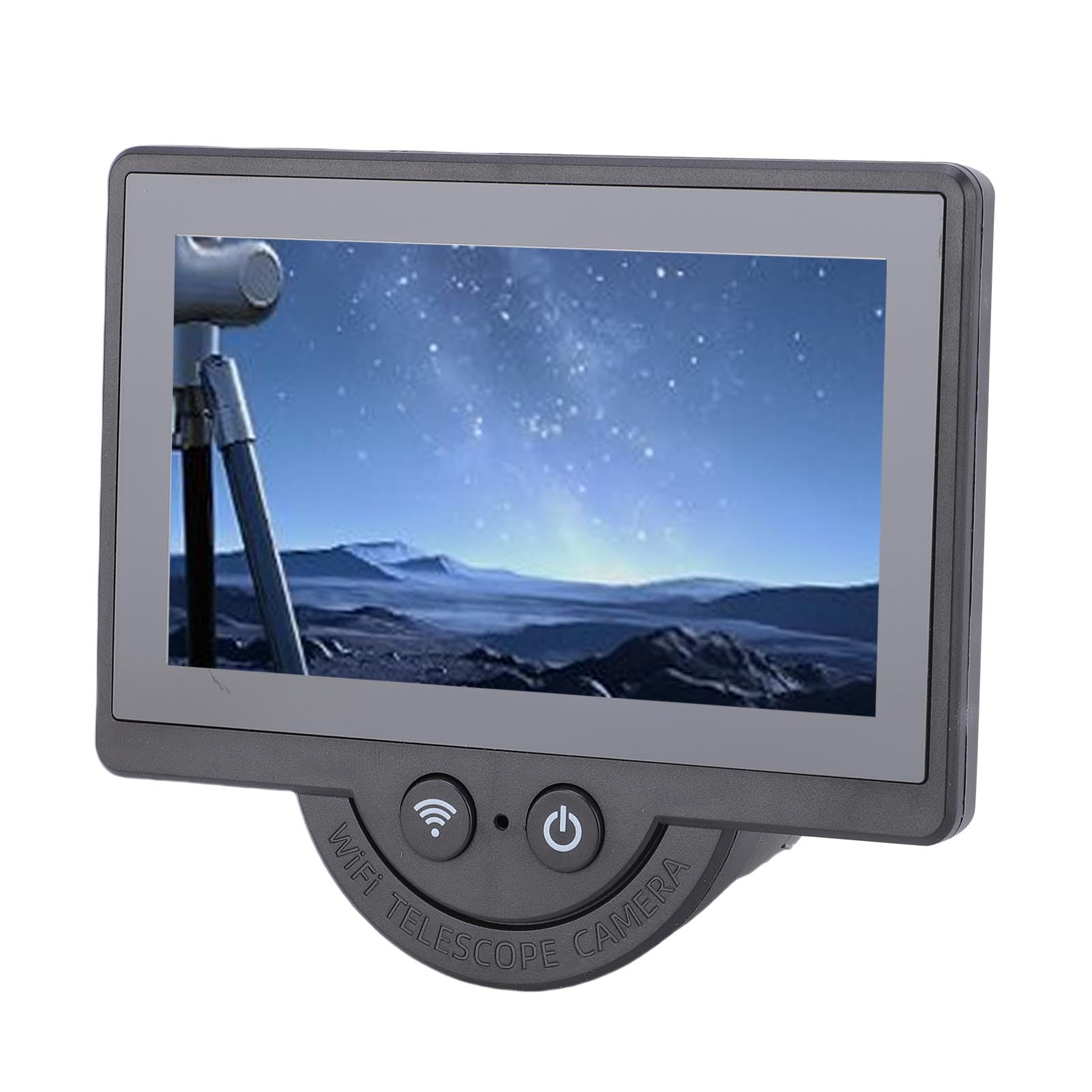Bewinner Caméra D'oculaire électronique WiFi avec écran de 4,3 Pouces pour L'observation et L'enregistrement de Télescope Numérique, Convient aux Télescopes 26mm-47mm Jumelles Microscopes