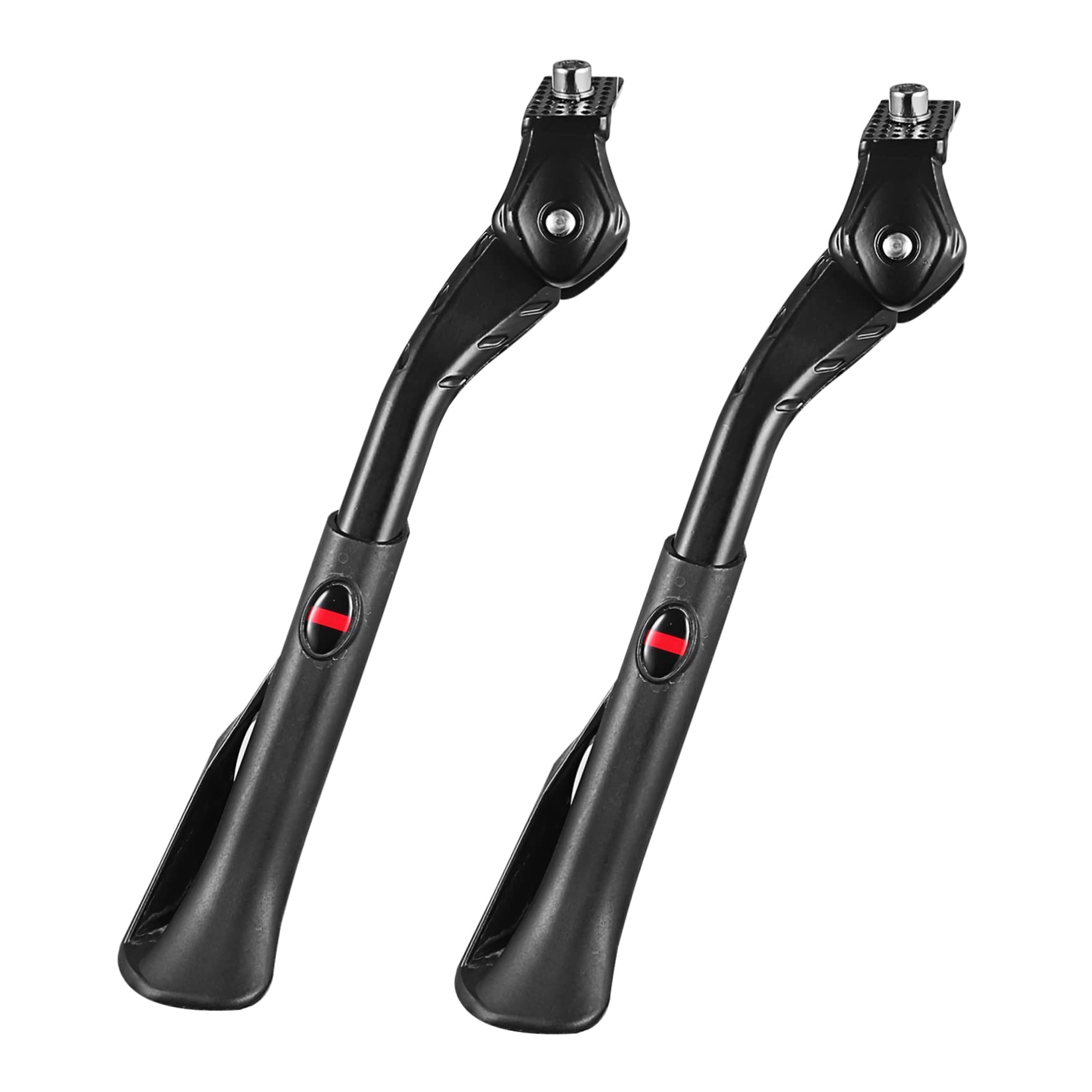GRIRIW Adjustable Bike Kickstand Non Slip Support for Stable Parking Uneven Ground Durable Foot Brace for Bicycles and Resistant Bike Leg Support