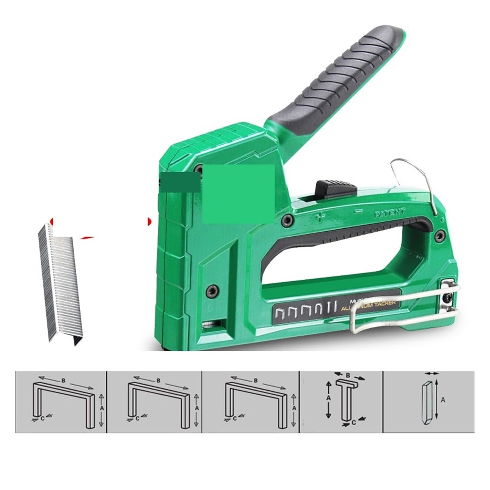 OWOHYG Heavy Duty Staple For Diy Home Decoration Furniture Stapler Rivet Tool Manual Nail With 2000 Staples Nailer