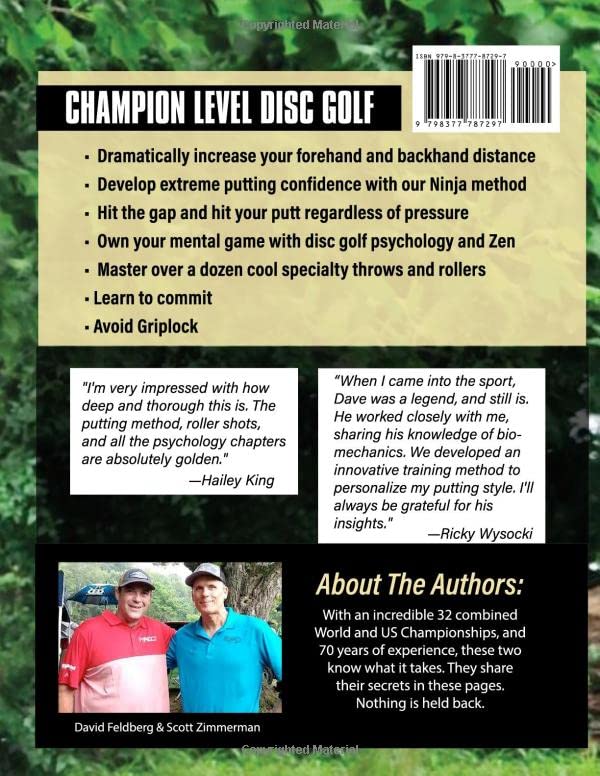 Vista 2 de Champion Level Disc Golf Learn to think and play like a pro!