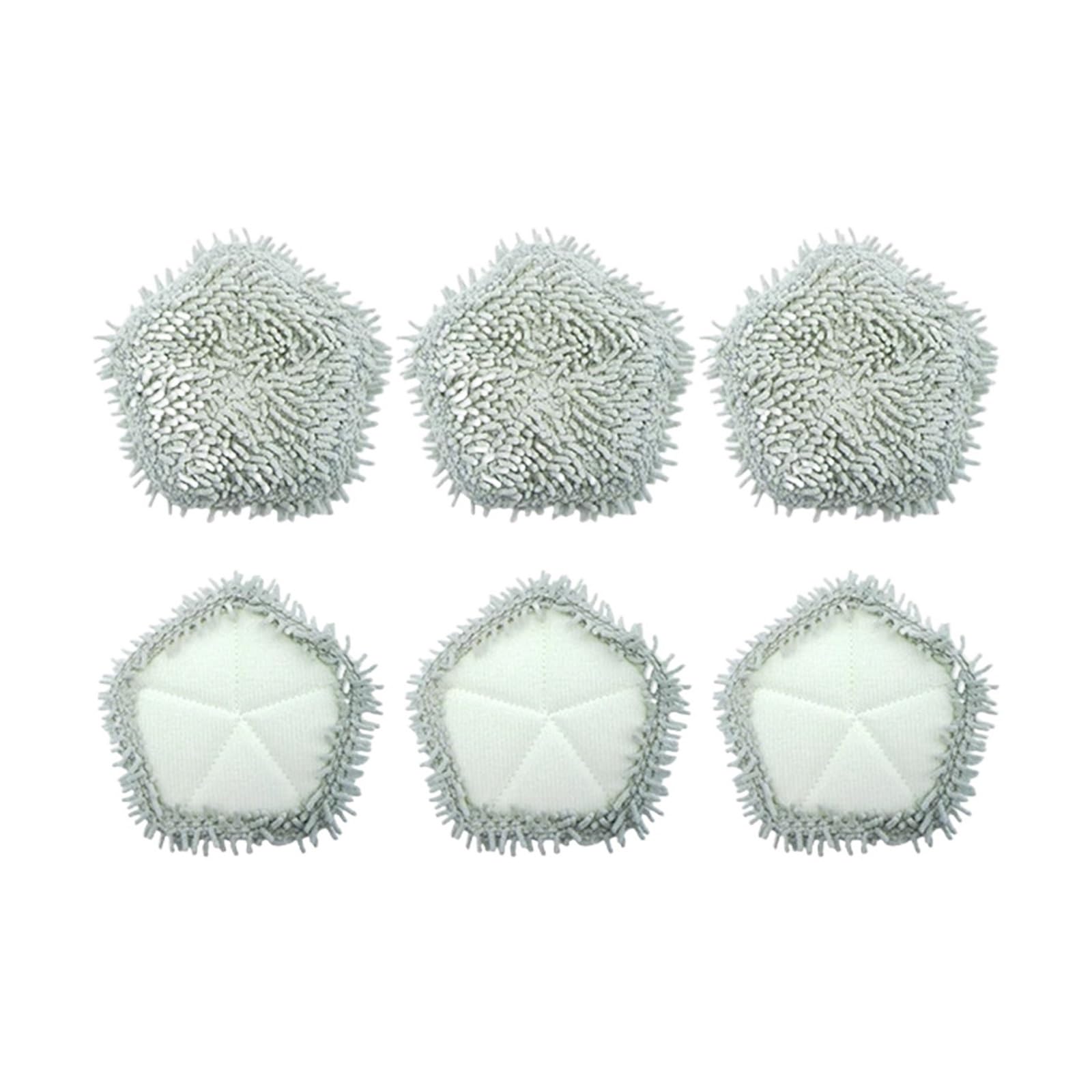 LMRXOFE Robot Mop Cloth, Compatible For Dreame, Bot W10 W10 Pro Self-Cleaning Robot Vacuum Mop Spare Part(6pcs)