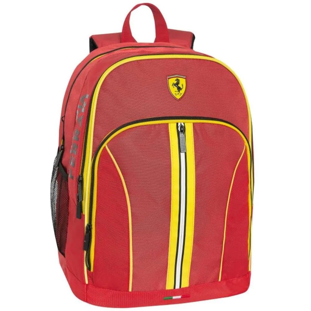 Ferrari Sac à dos d'école à 3 compartiments pour ranger grands cahiers A4 - 2