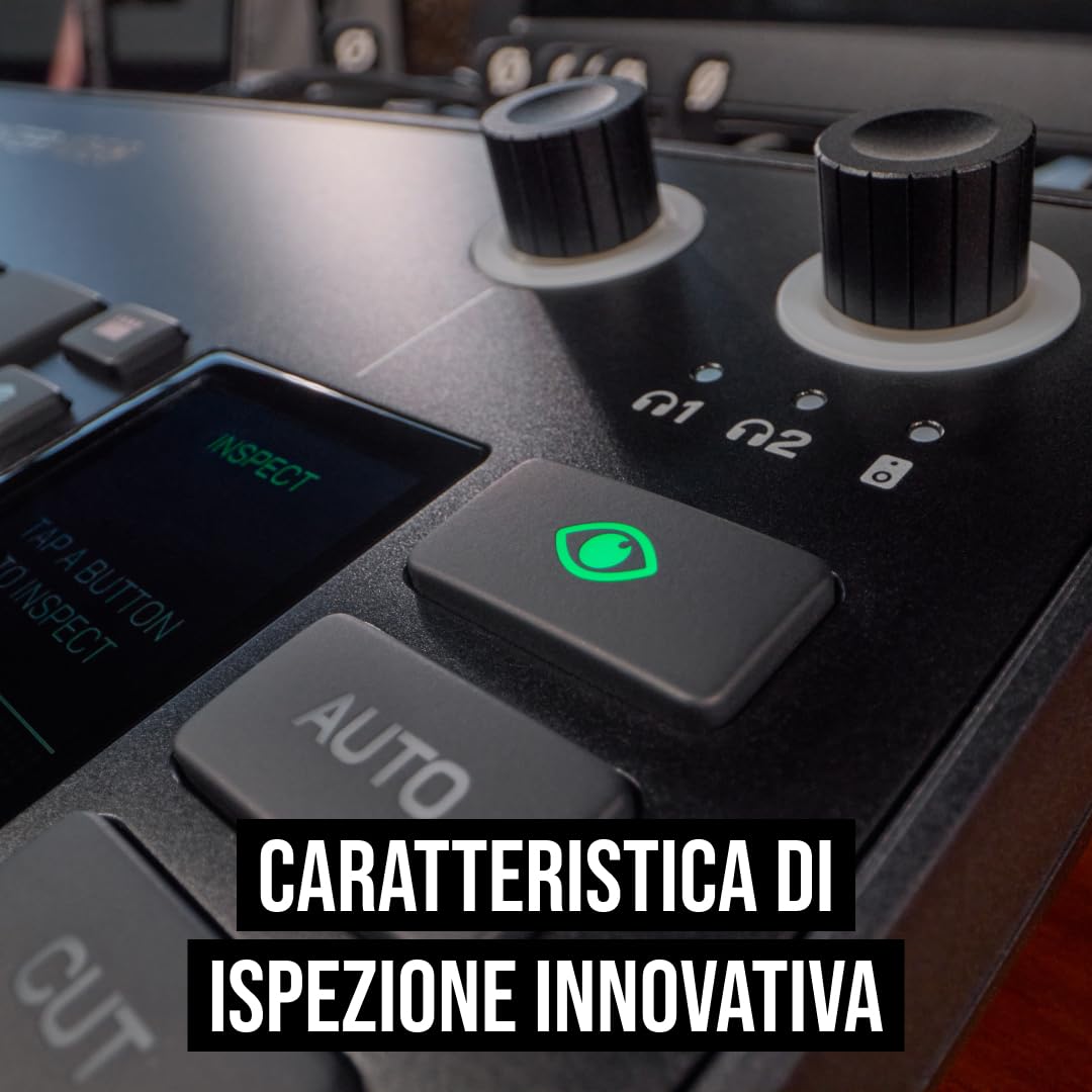 RØDE RØDECaster Video, switcher video professionale e interfaccia audio, multi-camera, 6 ingressi video HDMI e USB, 1080p60, scene multi-sorgente | Tutto-in-Uno, Mixer Audio Professionale Integrato, Switching Video, Qualità Broadcast